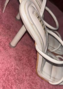 ELLE White Heels