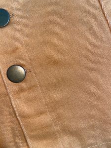 Button Front Mini Skirt