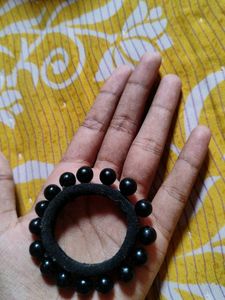 Beaded Hair Ties And clutcher