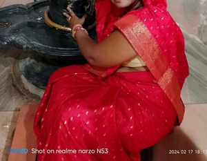 Red Saree