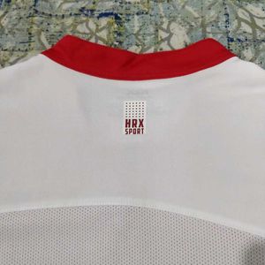 Red-White Sports Tshirt HRX