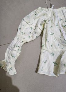 Cotton Love Bardot Top By AND