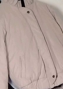 Beige Padded Jacket