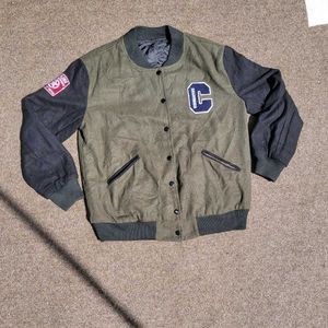 Varsity Jacket with Patches