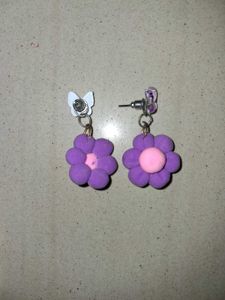 Handmade Clay Earrings. Lightweight ✨️