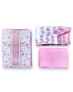 Pure Cotton Floral Print Women Suit Set