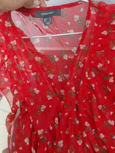 Red Floral Too