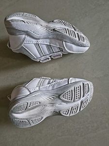 Kids White school shoes