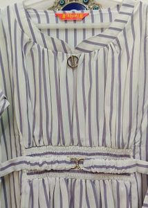 Striped Casual Dress