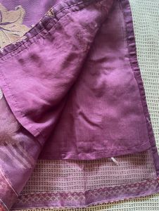 Embroidered Net Kurta