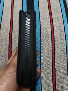 Geometric Black Wallet