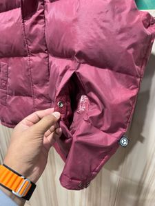 Harley Davidson Maroon Down Feather Puffer Vest