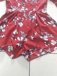 Western Playsuit Frock ♥️