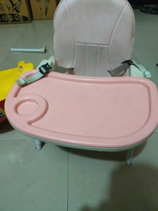 Pink Baby High Chair