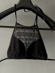Black Backless Beach Top🏖️🩱👙