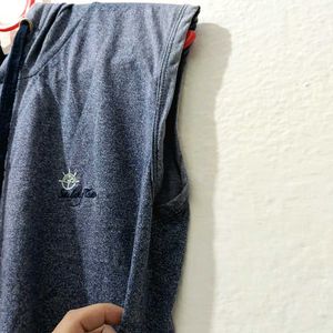 Sleeveless Hoodie T-Shirt