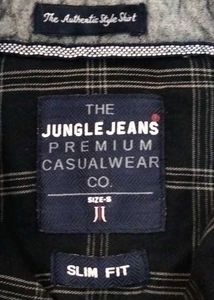 Checked Casual Black Shirt