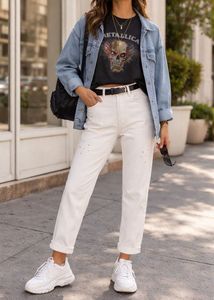 White Denim Jeans