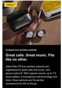 Jabra Elite 75t