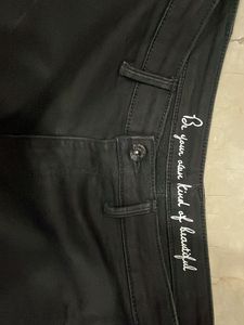 Black Denim Shorts