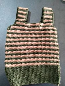 #crochet #handmade #baby #sleevless #sweater