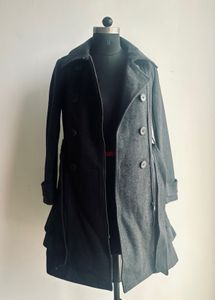 Today‼️Festive Offer Grey,Woollen  Coat For Winter