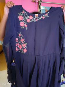 Beautiful Nevy 💙 Blue Colour Gown 😍😍