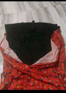 Floral Print Layered Top