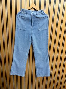 Wide Leg Denim Pants