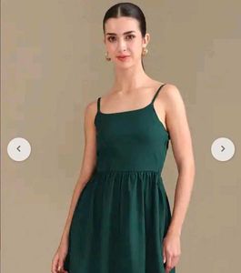 Elegant Green Sundress