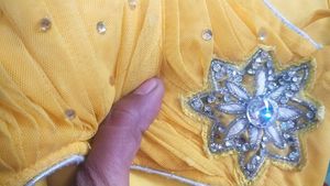 Beautiful Diamond Work Anarkali for Girls