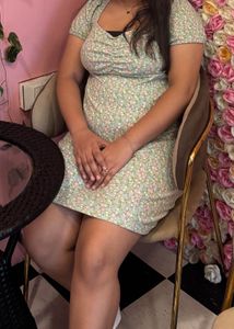 Floral Mini Dress Size- M