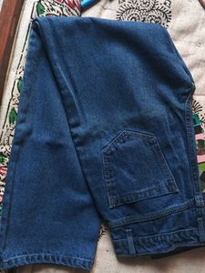 Blue Denim Pants