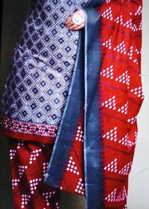 Red Ethnic Palazzos