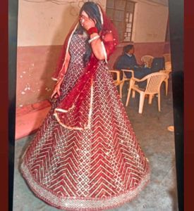 Gown With Dupatta Of Net New Only Wore Once