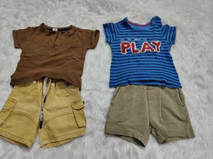 Boys Tshirts & Shorts Pair