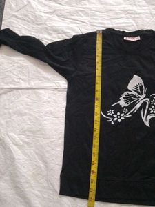 Butterfly Graphic Long Sleeve Tee