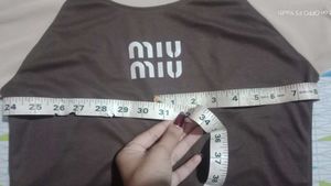 Brown Long Sleeve Top