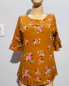 Beautiful Floral Printed Top