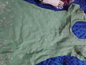 Embroidered suit set