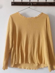 Mustard Long Sleeve Top super comfy for winters