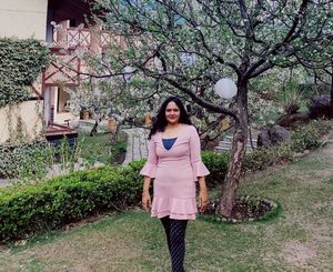 Pink Ruffle Dress