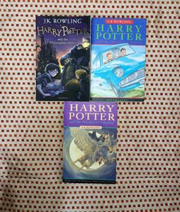 Original Harry Potter Books 1-3 Set - Bloomsbury