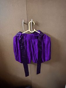 Purple Casual gym Shorts