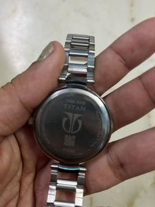 Titan Green Dial Watch