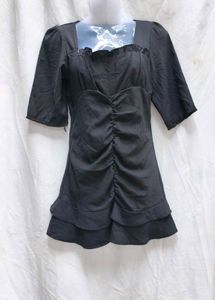 36259. Black Mini Dress