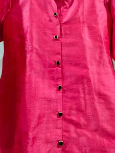 Dark Coral Pink Kurta