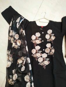 Beautiful Black Kurta Set