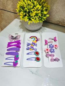 Cute  Hair Clip Sets 10 Cards