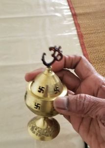 Brass akhanda jyothi deepam set of 2